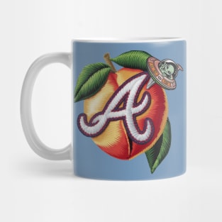 Braves ATLien Embroidery Mug